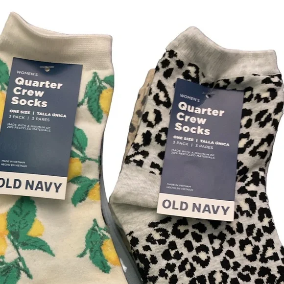 Quarter Crew Socks Old Navy - Picture 5 of 8
